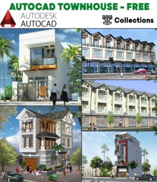 AUTOCAD TOWNHOUSE FREE 1