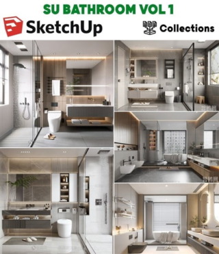 SKETCHUP BATHROOM VOL.01