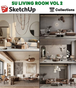 SKETCHUP LIVING ROOM VOL.2