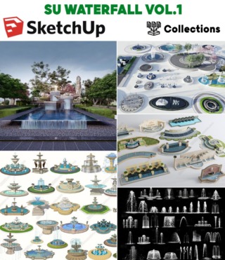 SU0112 – SKETCHUP WATERFALL VOL.1