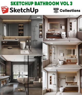 SK0108 – SKETCHUP BATHROOM VOL.3