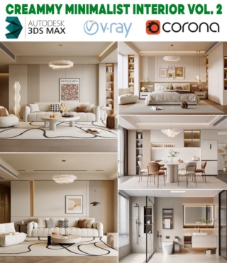 M0196 – CREAMMY MINIMALIST INTERIOR VOL.2