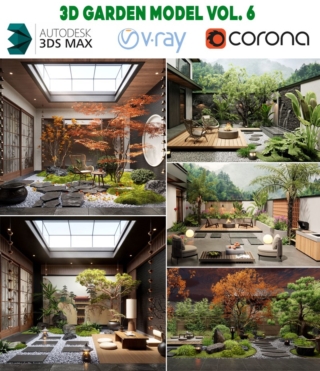 M0195 – 3D GARDEN MODEL VOL. 6