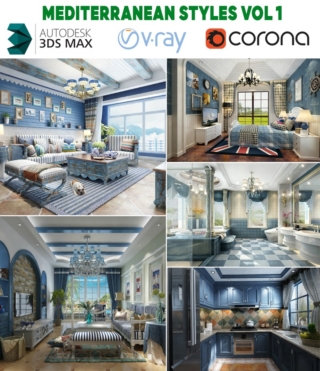 M0181 – MEDITERRANEAN STYLES INTERIOR VOL.1