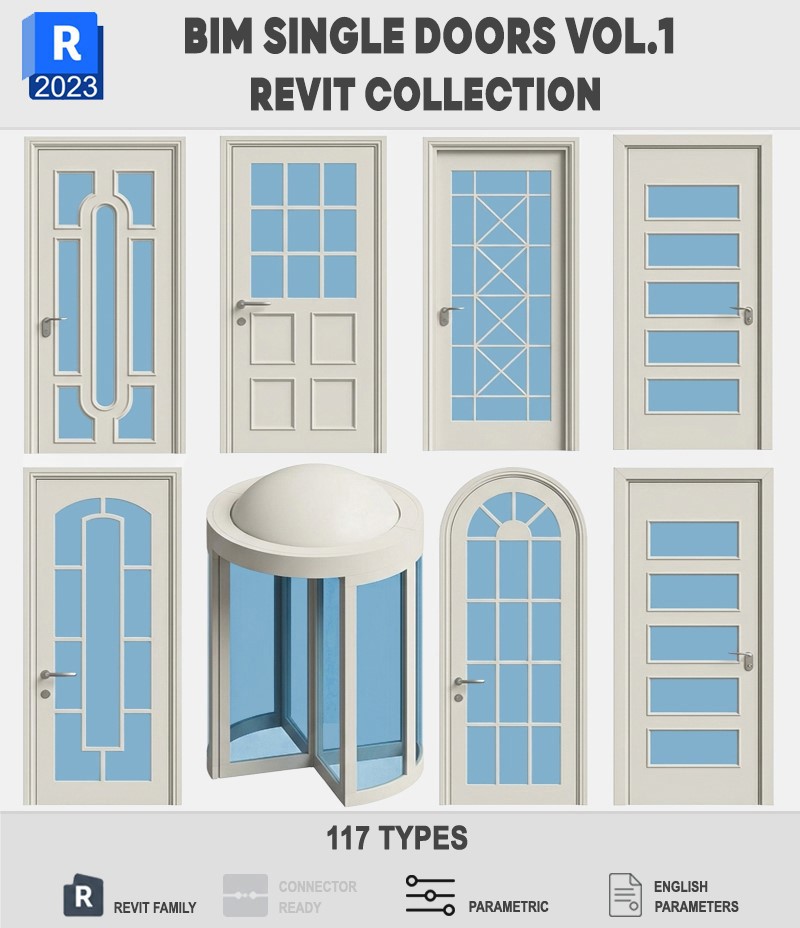 Single Door, Single Door Revit, Single Door Family, Door Revit, Door Family, Revit Door Family, BIM Door, Door BIM, Architectural Door, Fire Door, Glass Door, Sliding Door, Swing Door, Wooden Door, Steel Door, Entrance Door, Architecture BIM, Revit Architecture, BIM Library, Autodesk Revit