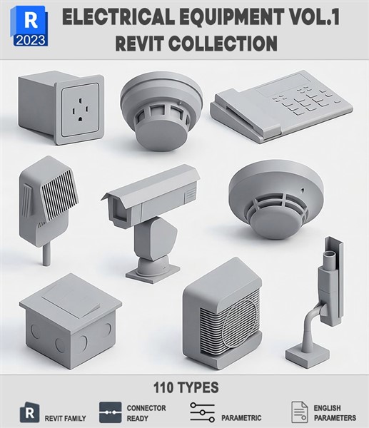 Electrical Equipment, Electrical Revit, Electrical BIM, Electrical Equipment Revit, Electrical Equipment BIM, Electrical Components, Electrical Devices, Electrical Fixtures, Power Distribution, Electrical Engineering, Electrical Design, Electrical MEP, MEP BIM, MEP Revit, Revit Family, Electrical Library, BIM Library, Autodesk Revit, Revit 2023, Electrical Systems