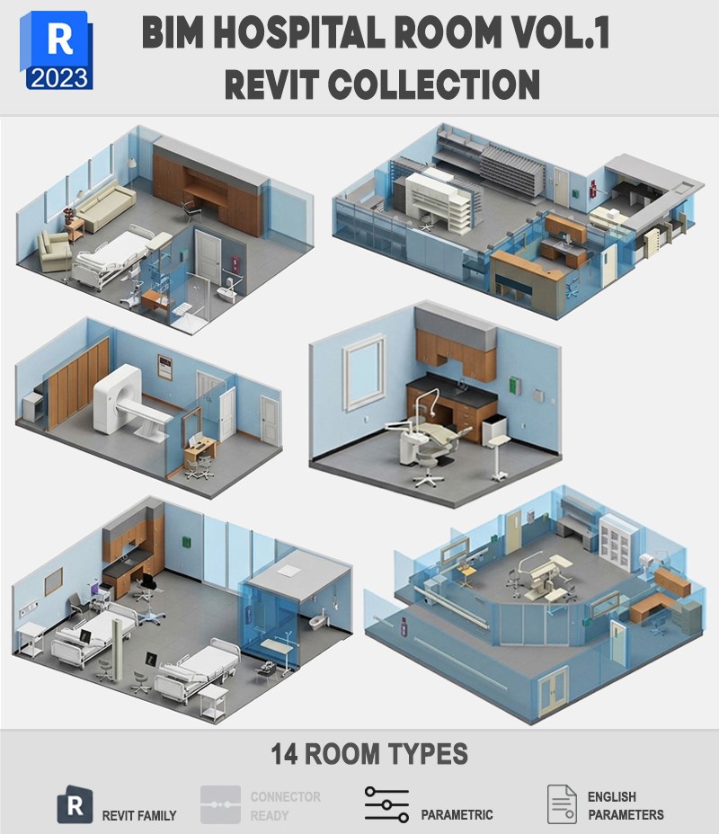 Hospital Room, Hospital Room Revit, Hospital BIM, Hospital Revit, Healthcare BIM, Healthcare Room, Medical Room, Patient Room, Hospital Interior, Hospital Design, Healthcare Facility, Medical Facility, Hospital Architecture, Healthcare Architecture, Revit Project, Architecture BIM, Revit Architecture, BIM Library, Autodesk Revit, Revit Project Files