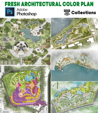PSD013 – FRESH ARCHITECTURAL COLOR PLAN 1